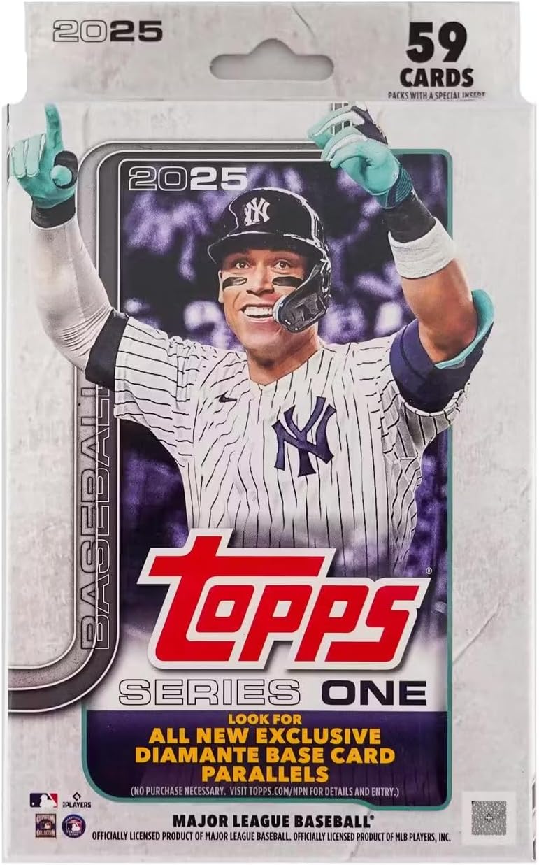 2025 Topps Series 1 Baseball Trading Card MLB Hanger Box