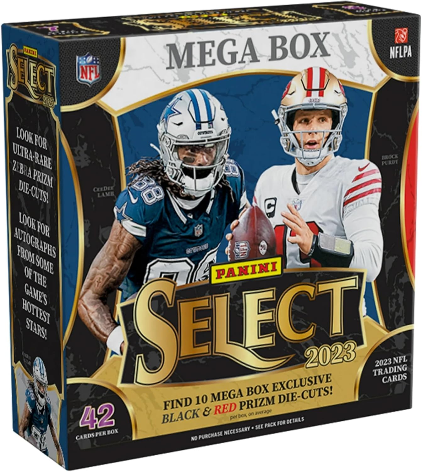 2023 Panini Select Football Trading Cards Mega Box
