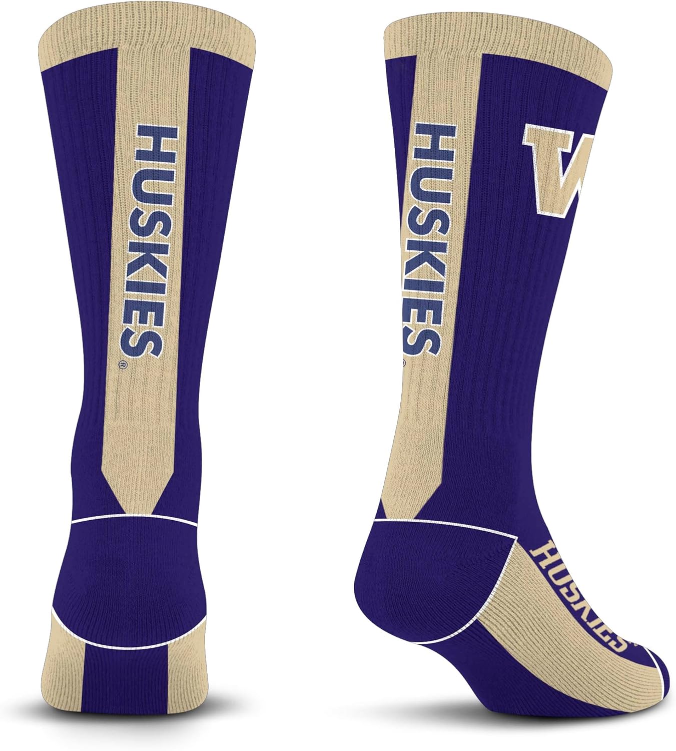 For Bare Feet NCAA MVP Crew Sock Medium